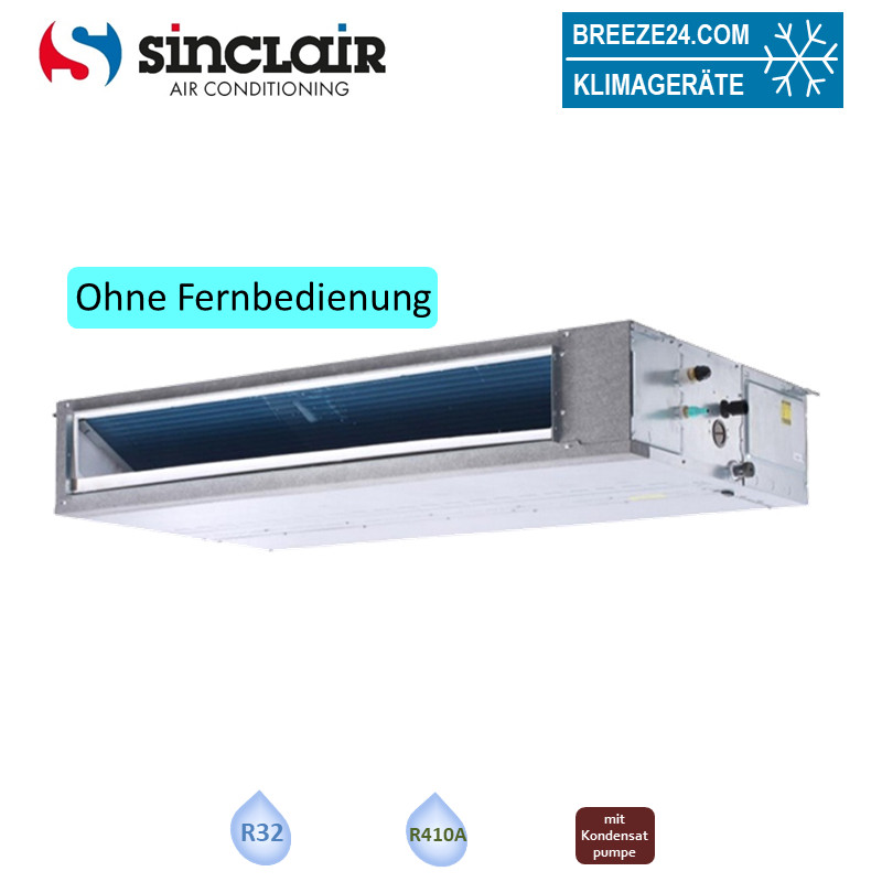 Sinclair SDV6-DM45 Kanalgerät 4,5 kW | Raumgröße 45 - 50 m² | VRF