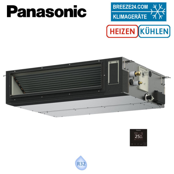Panasonic Wärmepumpe Aquarea EcoFlex Kanalgerät S-71WF3E 7.1 KW NanoeX | Raumgröße 70 - 75 m²