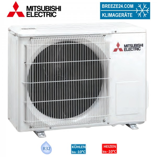 Mitsubishi Electric Außengerät 2,5 kW - MUZ-HR25VF für 1 Innengerät | 25 - 30 m² - R32