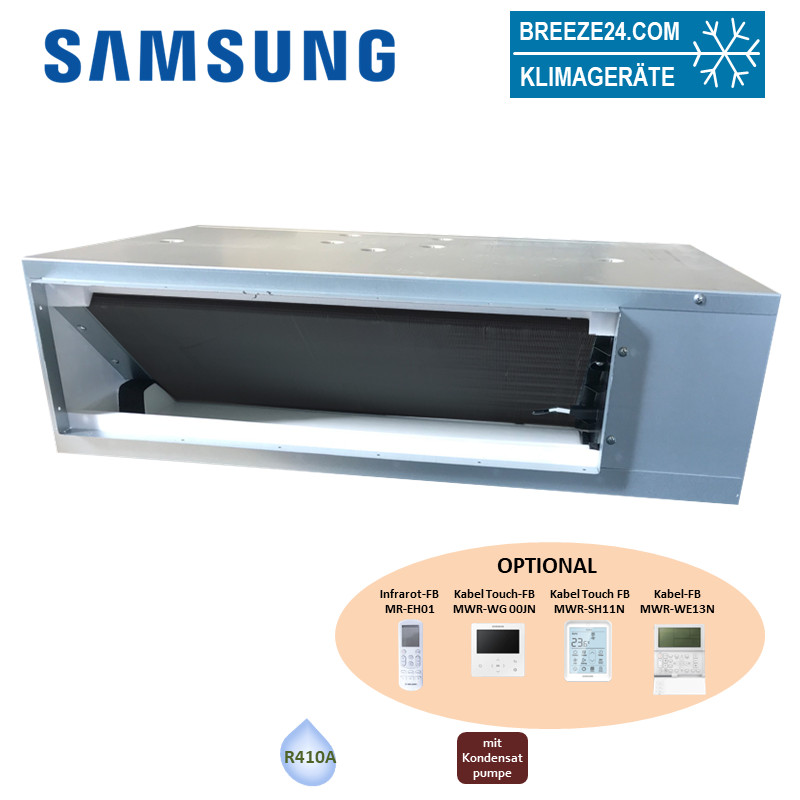 Samsung Kanaleinbaugerät 4,5 kW - AM 045 KNLDEH superflach-extrem schmal (nur DVM S) R410A