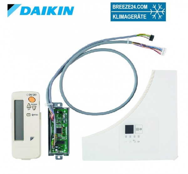 Daikin BRC7FB532F weiß Infrarot-Fernbedienung für Daikin Geräte der Sky Air/VRV Reihe
