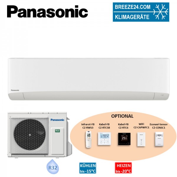 Panasonic Set Wandgerät PACi 5,0 kW - S-3650PK3E + U-50PZH3E5 NX Elite R32 Klimaanlage