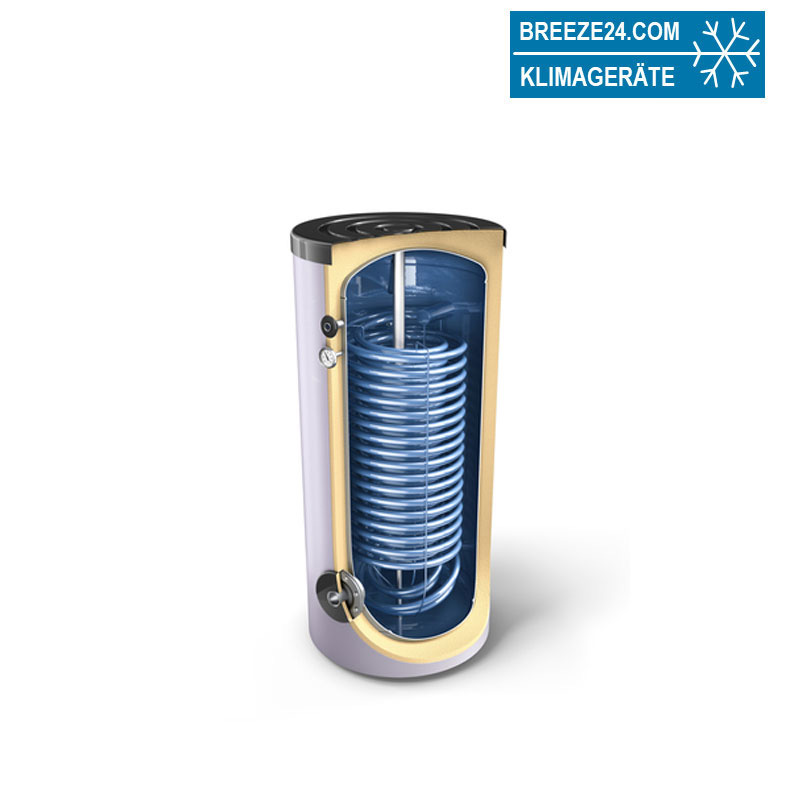 TESY ES/T200-1WT Trinkwasserspeicher 200 Liter mit 1 doppelten Wärmetauscher ideal für Wärmepumpen
