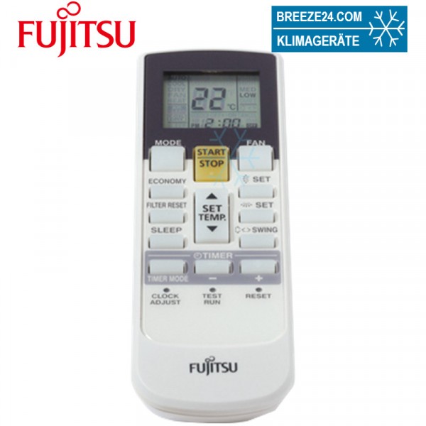 Fujitsu Ersatz-Infrarot-Fernbedienung für ASYA7-12LGC