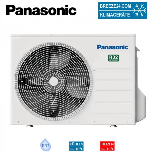 Panasonic Außengerät 5,0 kW - CU-TZ50WKE für 1 Innengerät | 50 - 55 m² - R32