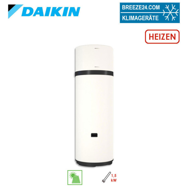 Daikin Altherma M HW 200 EKHHE200PCV37 Brauchwasserwärmepumpe mit Bivalenzfunktion mit 200L Speicher