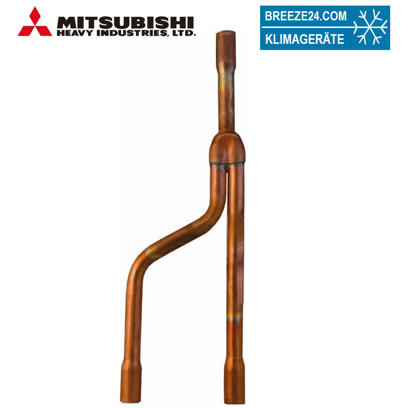 Mitsubishi Heavy Verteiler 22 Kältemittelverteiler, metrisch, ohne Reduzierungen, ohne Isolierung