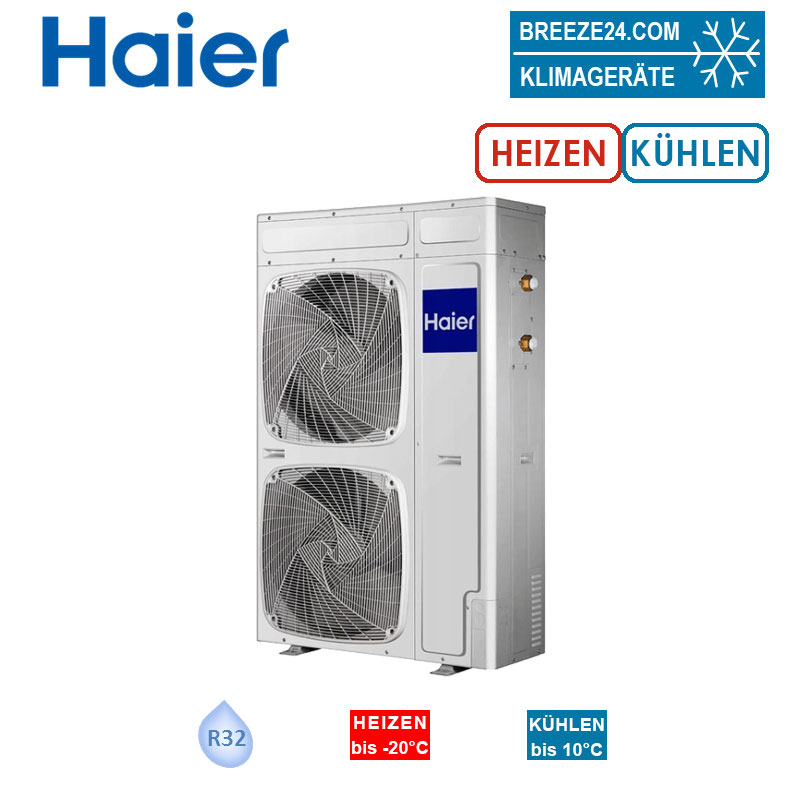 Haier AU112FYCRA Luft/Wasser-Wärmepumpe Super Aqua Monoblock 11.0 kW | Heizen | Kühlen