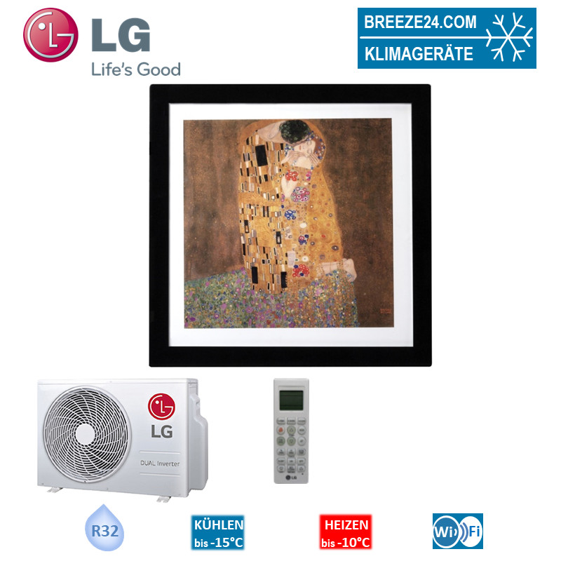 LG Set Wandgerät Artcool Gallery 2,5 kW - A09FT.NSF + A09FT.UL2 R32 Klimaanlage