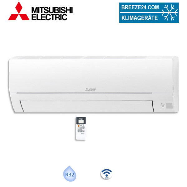 Mitsubishi Electric Wandgerät Basic 3.4 kW - MSZ-HR35VF WiFi | 1 Raum mit 35 - 40 m² | nur Monosplit