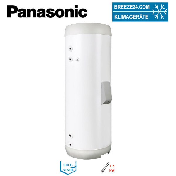 Panasonic Aquarea PAW-TD30C1E5HI-1 Edelstahl-Warmwasserspeicher 300 Liter mit 1,5 kW Heizstab