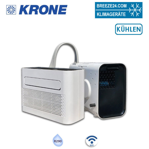 Krone CMK 1500 Mobiles Split-Klimagerät für Wohnmobile mit 15 - 20 m² 1,5 kW nur Kühlen