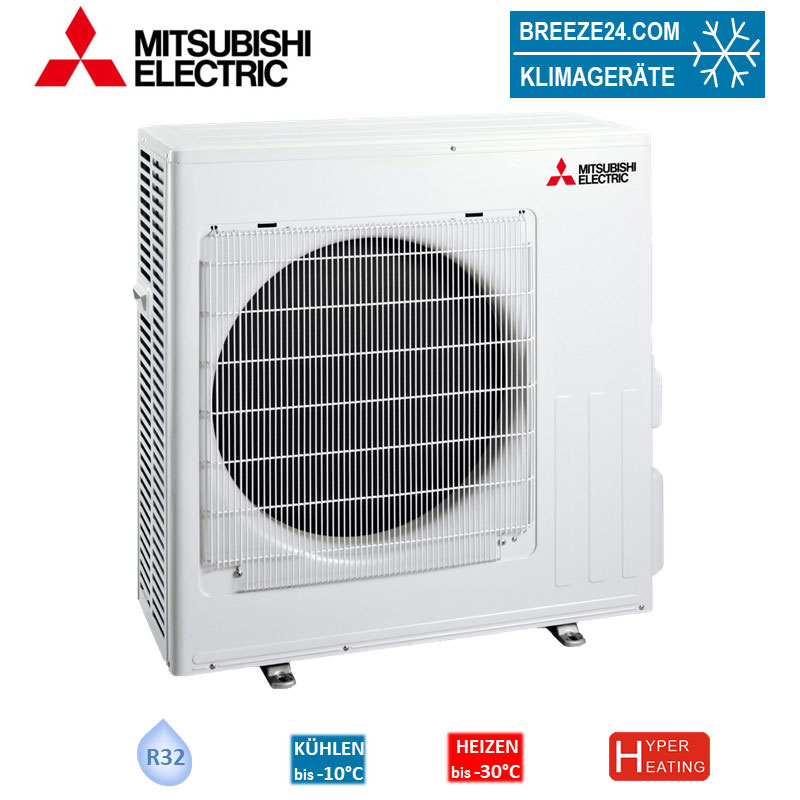 Mitsubishi Electric MUZ-RW50VGHZ Außengerät Hyper Heating 5,0 kW für 1 Raum mit 50 - 55 m² R32