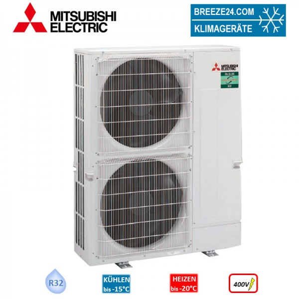 Mitsubishi Electric Aussengerät 12,5 kW - PUZ-ZM125YKA2 für 1 Innengerät | 125 - 130 m² - 400V R32