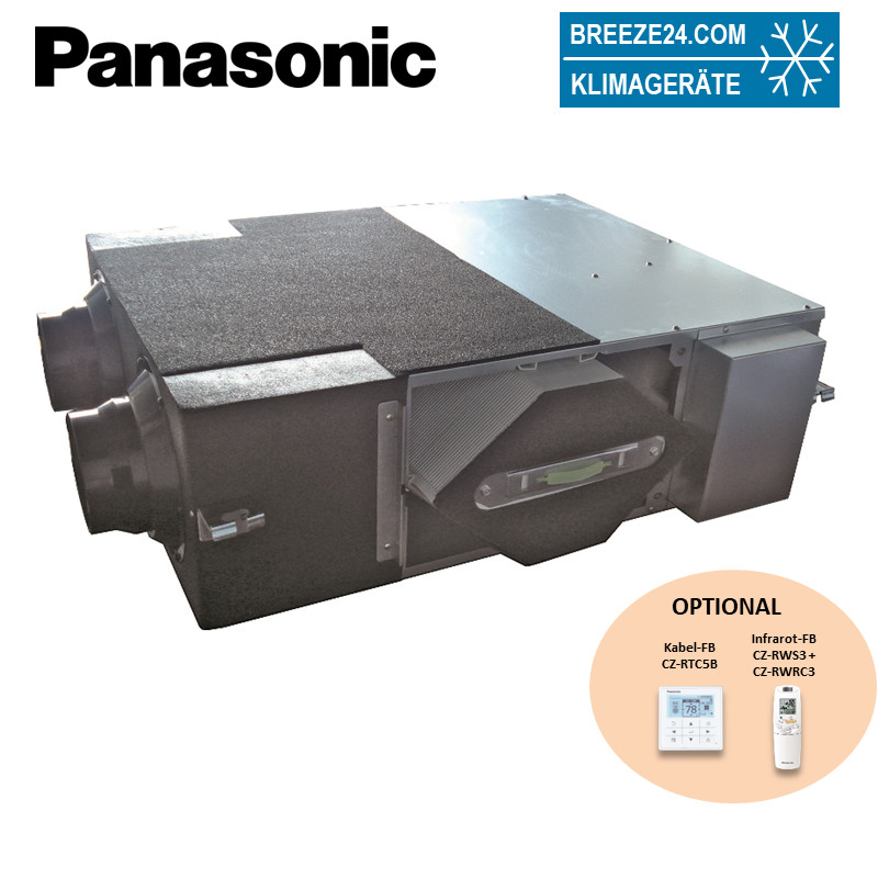 Panasonic PAW-800ZDX3N Kreuzstromwärmetauscher mit Wärmerückgewinnung