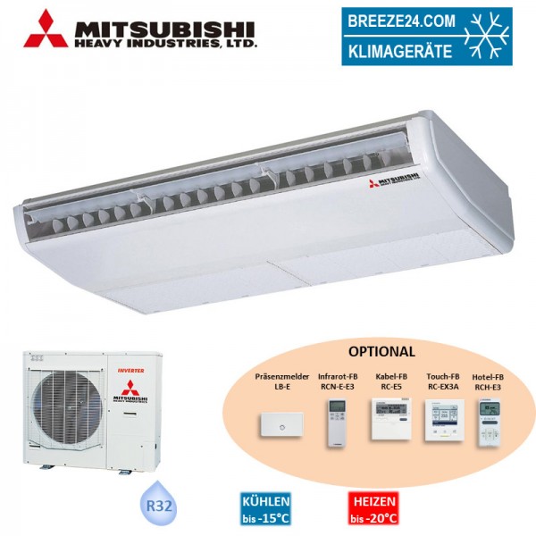 Mitsubishi Heavy Set Deckenunterbaugerät 13,6 kW - FDE140VH + FDC140VNA-W R32 Klimaanlage
