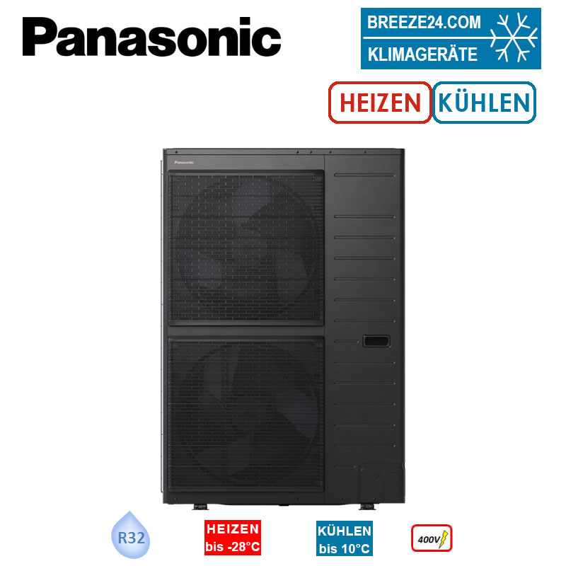 Panasonic Aquarea T-CAP Generation K WH-UXZ12KE8 Split Wärmepumpe 12.1 kW | 10.7 kW Heizen | Kühlen