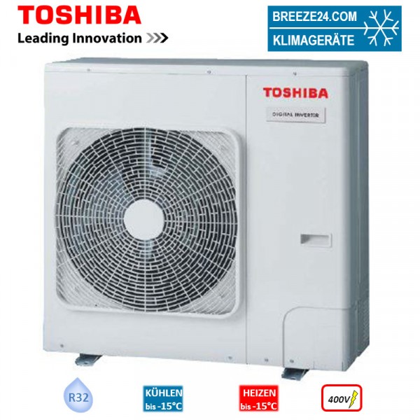 Toshiba Außengerät 12,0 kW - RAV-GM1401AT8P-E Digital-Inverter 400V R32