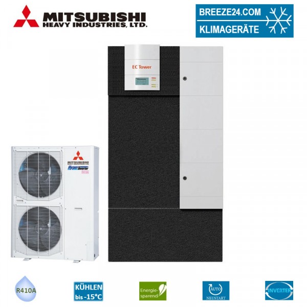 Mitsubishi Heavy Set Tower 14,0 kW - ECD181 + FDC140VSX R410A Klimaanlage