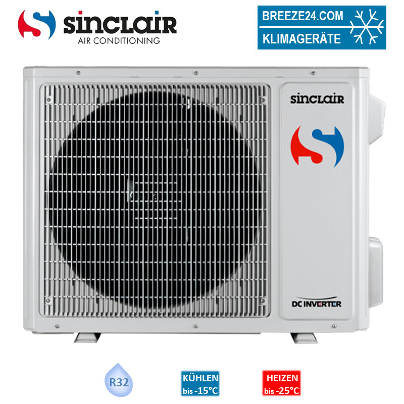 Sinclair SOH-12BIM Außengerät 3,5 kW R32 für 1 Innengerät | 35 - 40 m²