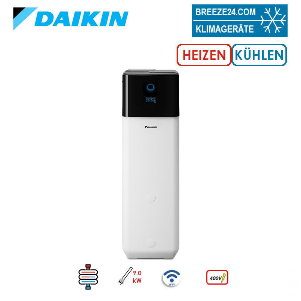 Daikin Altherma 4 EPSX14P50A Hydromodul/Speicher Heizstab 9 kW | 500 L | Heizen | Kühlen | 400 V