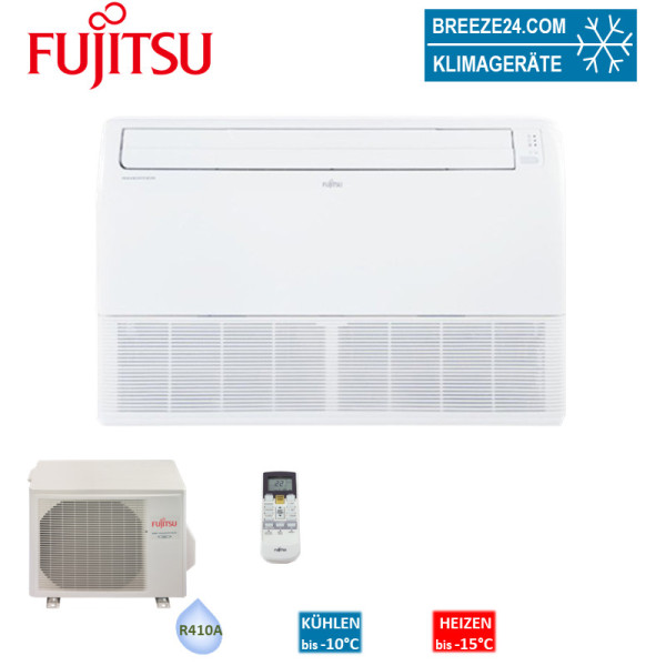Fujitsu Set ABYG24LVTA + AOYG24LBCB Truhengerät 6,8 kW - R410 Klimaanlage | Auslaufmodell