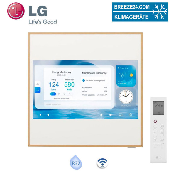LG Artcool Gallery Photo LCD Premium A12GA2.NSE | für 1 Raum mit 35 - 40 m² | WiFi | 3.5 kW | 3.8 kW