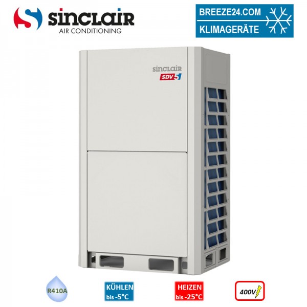 Sinclair SDV5-400EAI Außengerät VRF 40,0 kW 400V