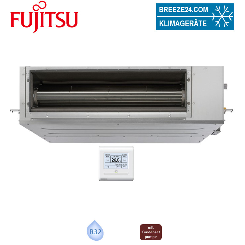 Fujitsu Kanalgerät eco13,4 kW - ARXG 54KHTAP Medium (Nur Monosplit) 400 V R32