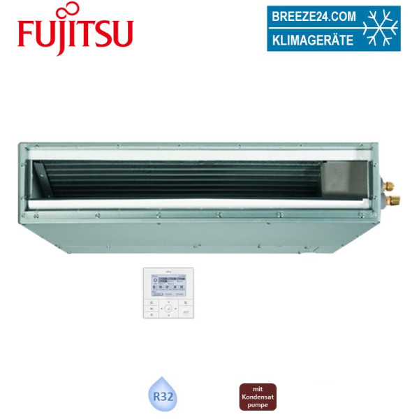 Fujitsu Kanalgerät eco 5,2 kW - ARXG18KLLAP (Nur Simultan) R32