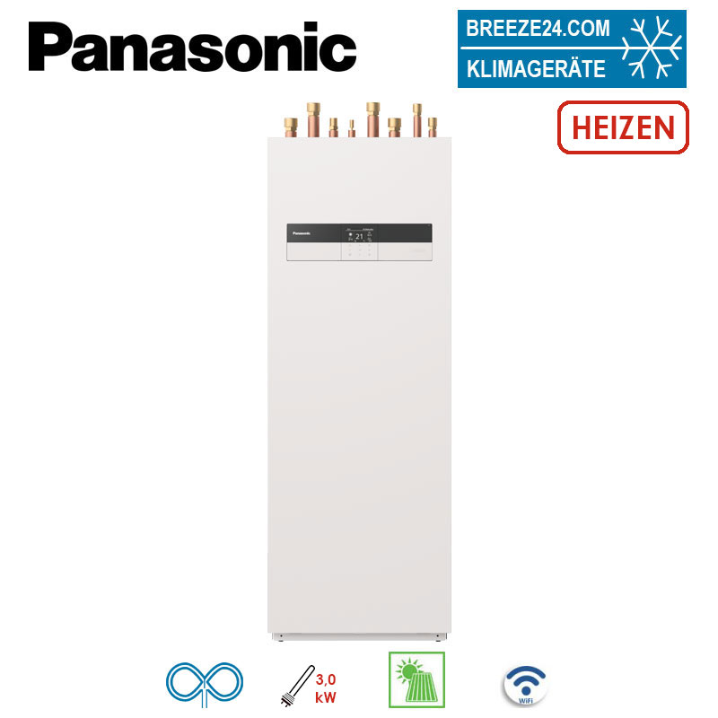 Panasonic Aquarea LT Generation L WH-ADC0509L3E5 Hydromodul + Speicher | 185L | 3 kW Heizstab | WiFi