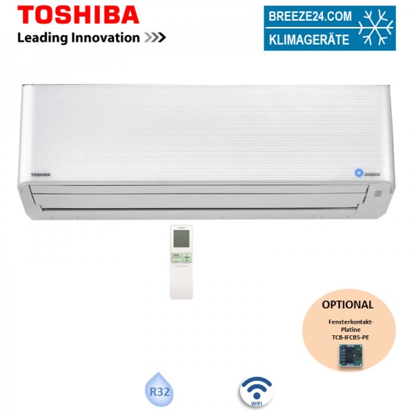 Toshiba Wandgerät 2,7 kW Super Daisekai 9.0 RAS-M10PKVPG-E-WIFI (Nur Multisplit)
