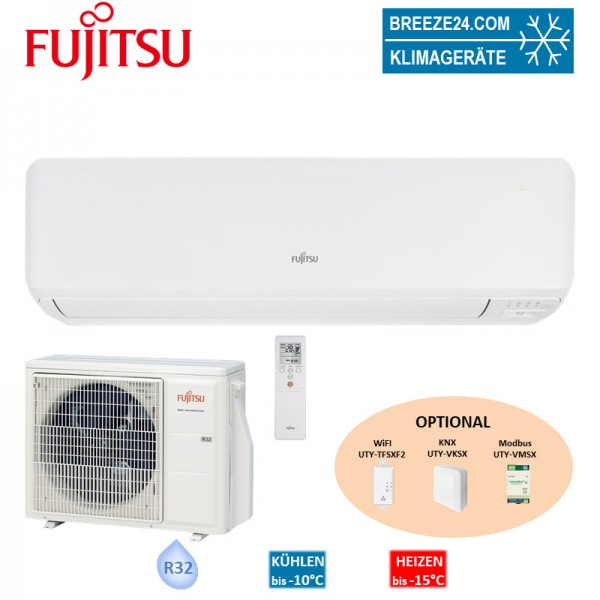 Fujitsu Set Wandgerät Klassic eco 5,2 kW - ASYG18KMTA + AOYG18KMTA R32 Klimaanlage