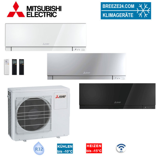 Mitsubishi Electric Set Premium MSZ-EFVGK + MSZ-EFVGKB + MSZ-EFVGKS + MXZ-3F68VF4 WiFi