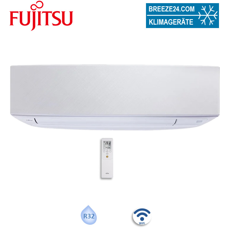 Fujitsu ASYG12KETE Wandgerät WiFi Design eco 3,4 kW R32