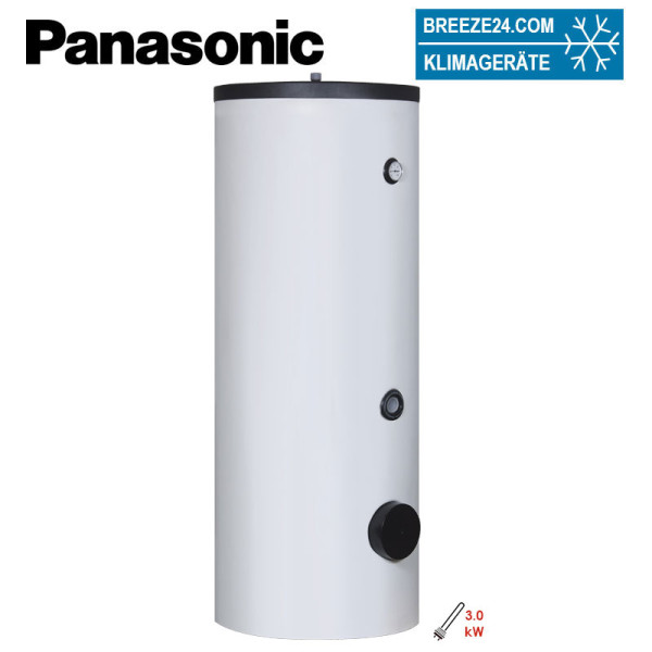 Panasonic Aquarea PAW-TA30C2E5STD Warmwasserspeicher bivalent | 350 Liter | Solar | 3.0 kW Heizstab