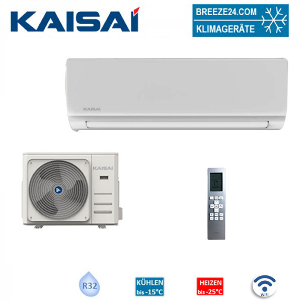 Kaisai Set Wandgerät Hot KSH-12HRHI und Außengerät KSH-12HRHO WiFi 3,5 kW Klimaanlage