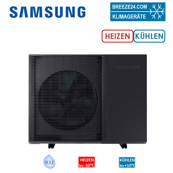 Samsung WPLW-Mono HT Quiet-8-RE Monoblock Wärmepumpe | 8.0 kW | 8.0 kW | Heizen + Kühlen