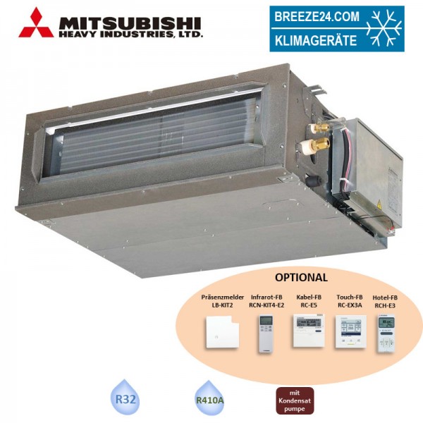 Mitsubishi Heavy Kanalgerät 4,0 kW - FDUM40VH - R32 oder R410A
