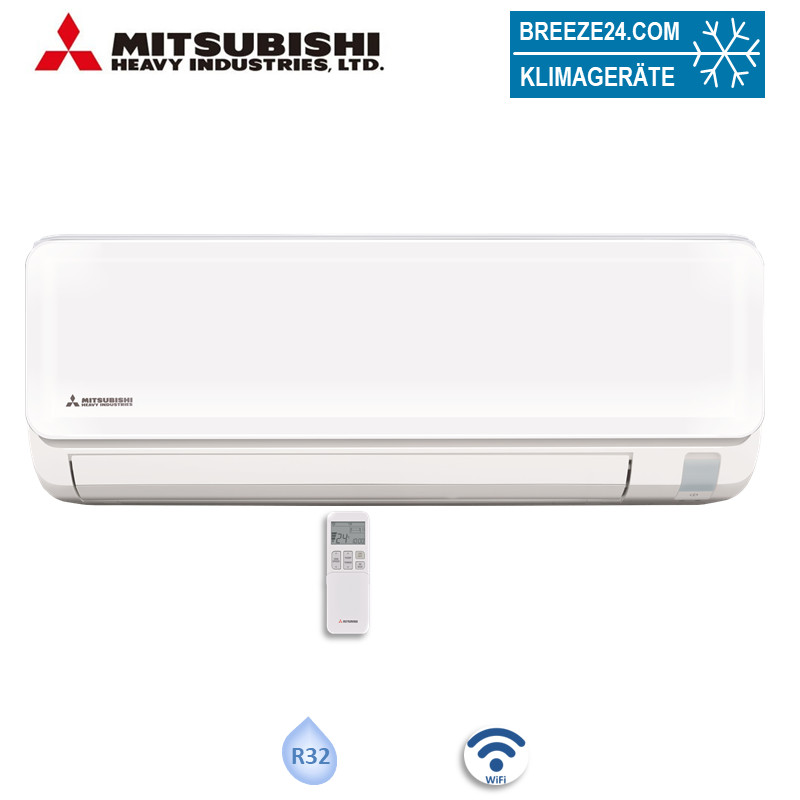 Mitsubishi Heavy SRK50ZTL-W Kompakt-Wandgerät 5,0 kW WiFi | Raumgröße 50 - 55 m² | Nur Monosplit