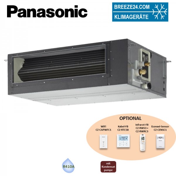 Panasonic VRF Kanalgerät 16,0 kW mit mittlerer Pressung S-160MF3E5B R410A