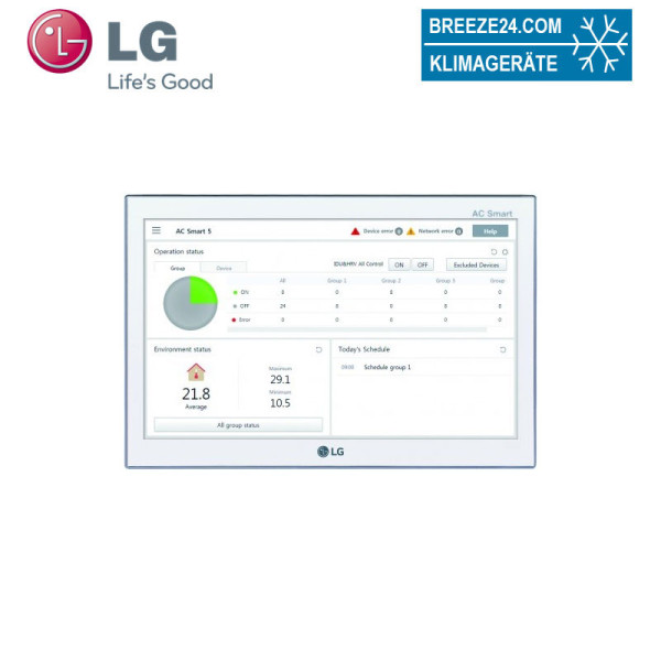 LG Therma V Zentrale Steuerung PACS5A000 AC SMART 5