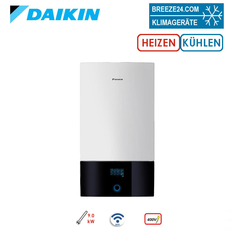 Daikin Altherma 4 EPBX10A9W Hydromodul mit Heizstab 9.0 kW | Heizen | Kühlen | WiFi | 400 Volt