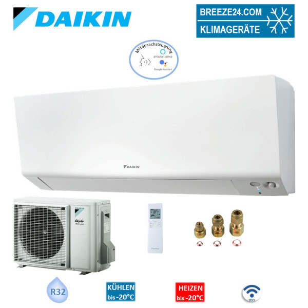 Daikin Set Wandgerät Perfera WiFi 6,0 kW - FTXM71A + RZAG60B | Raumgröße 70 - 75 m² | R32