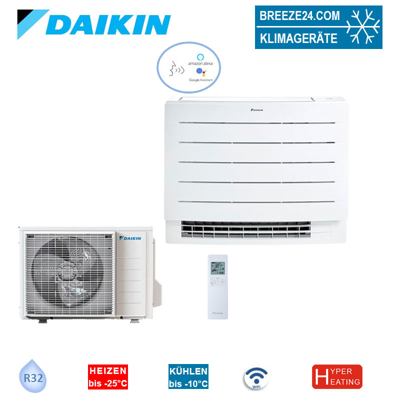 Daikin Set Perfera Cold Region FVXM35A9 + RXTP35A, 3.5 kW, WiFi, 35 - 40  m², Hyper Heating, R32, Truhengerät, Monosplit, Monosplit und  Multisplit Set, Klimaanlage Sets, Klimaanlagen