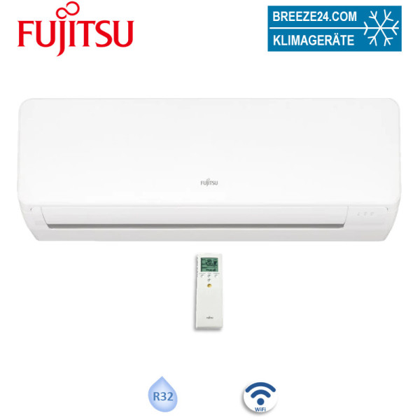 Fujitsu ASYG07KMCF Wandgerät WiFi Kompakt eco 2,0 kW | Raumgröße 20 - 25 m² | R32