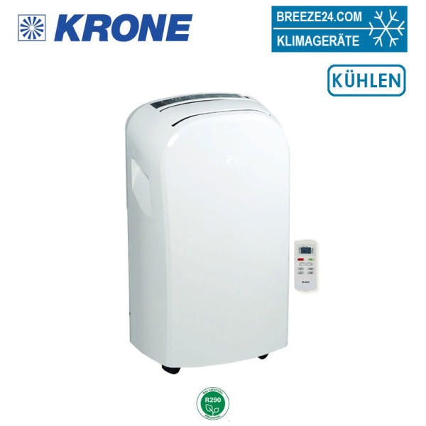 Krone MKT 251 ECO Mobiles Klimagerät nur Kühlen 2,6 kW für 1 Raum mit 25 - 30 m² | R290