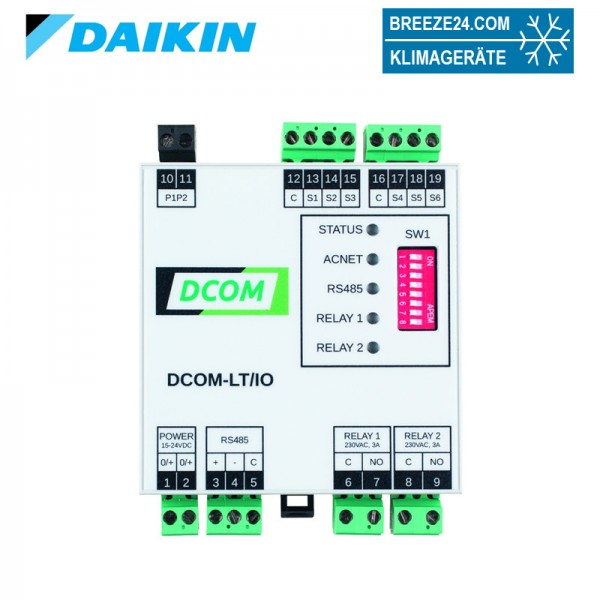 Daikin DCOM Gateway für Kaskaden I/O