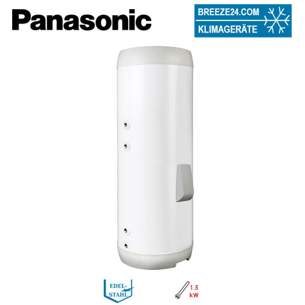 Panasonic Aquarea PAW-TD30C1E5-1 Edelstahl-Warmwasserspeicher 300 Liter mit 1,5 kW Heizstab