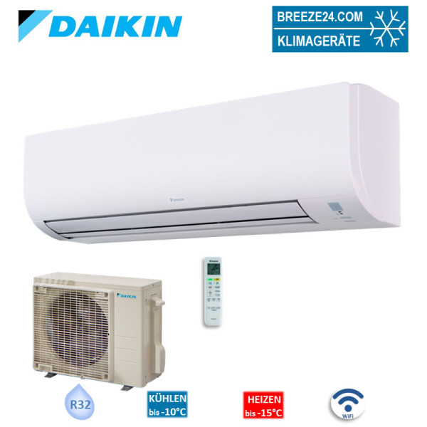 Daikin Set FTXP71N + RXP71N WiFi Wandgerät Comfora 7,1 kW für 1 Raum mit 70 - 75 m² | R32